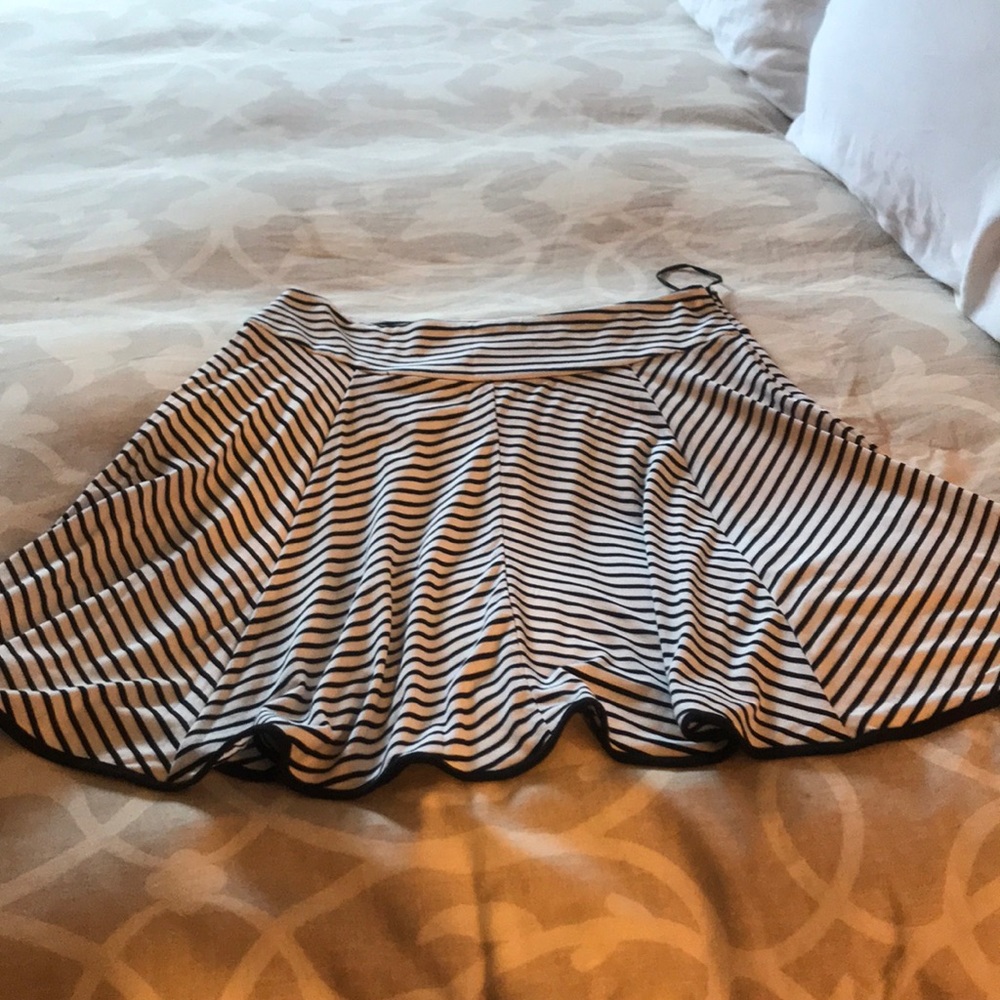 Black and white skirt